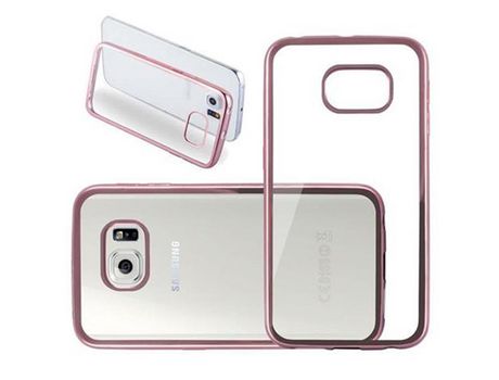 Carcasa para Samsung Galaxy S6 EDGE Rosa