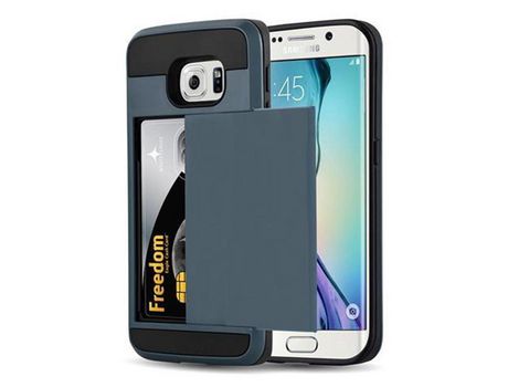 Carcasa para Samsung Galaxy S6 EDGE Azul