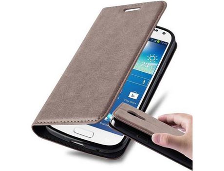 Carcasa para Samsung Galaxy S4 MINI Marrón