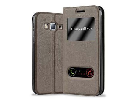 Carcasa para Samsung Galaxy J3 2016 Marrón
