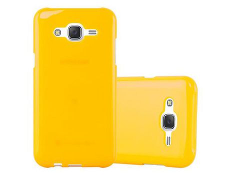 Carcasa para Samsung Galaxy J5 2015 Amarillo