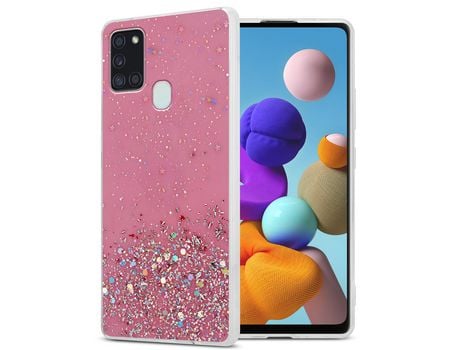 Carcasa para Samsung Galaxy A21s Rosa