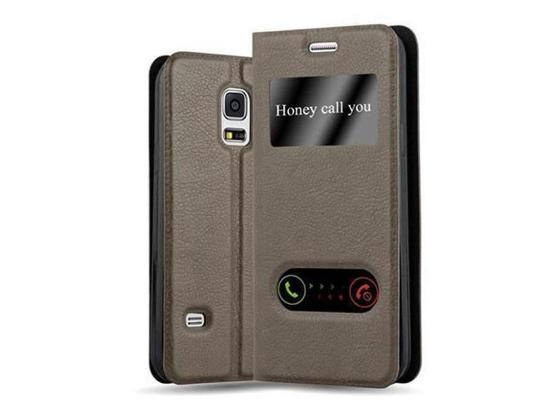 Carcasa para Samsung Galaxy S5 / S5 NEO Marrón