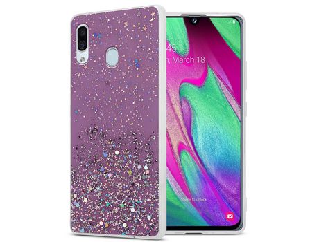 Carcasa para Samsung Galaxy A40 Morado