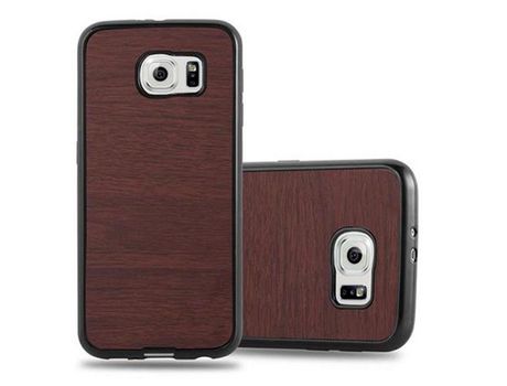 Carcasa para Samsung Galaxy S6 Marrón