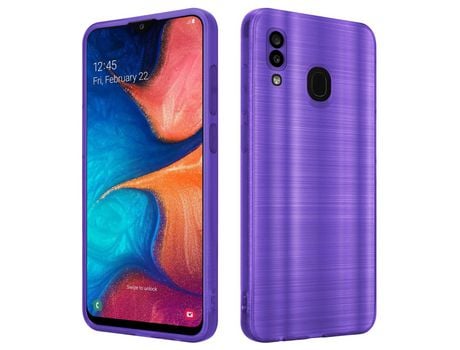 Carcasa para Samsung Galaxy A20 / A30 / M10s Morado