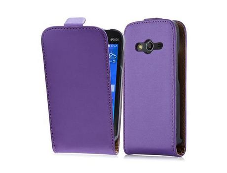 Carcasa para Samsung Galaxy ACE 4 Morado
