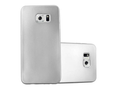 Carcasa para Samsung Galaxy S6 EDGE Plateado