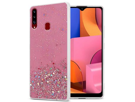Carcasa para Samsung Galaxy A20s Rosa