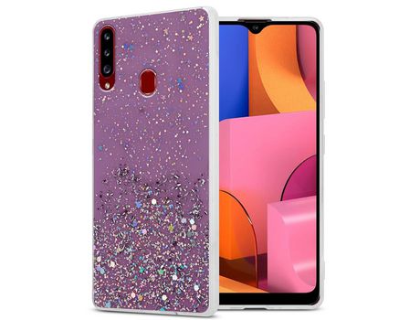 Carcasa para Samsung Galaxy A20s Morado