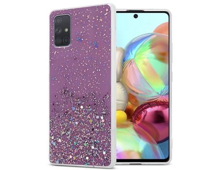 Carcasa para Samsung Galaxy A71 5G Morado