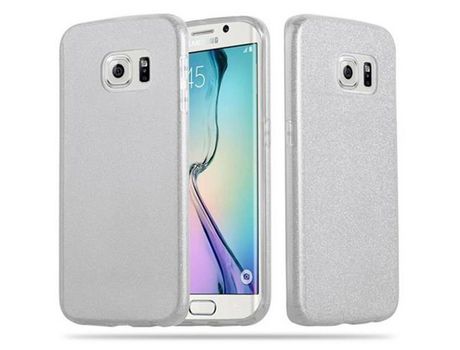 Carcasa para Samsung Galaxy S6 EDGE Plateado