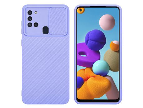 Carcasa para Samsung Galaxy A21s Morado