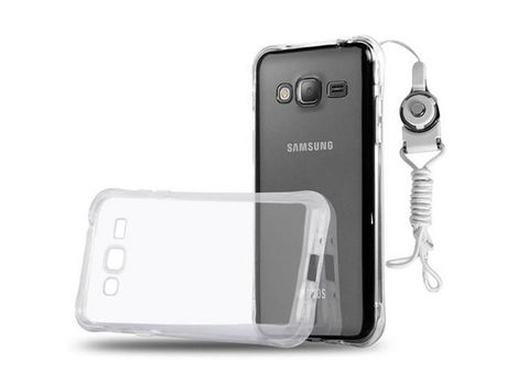 Carcasa para Samsung Galaxy J3 2015 Transparente
