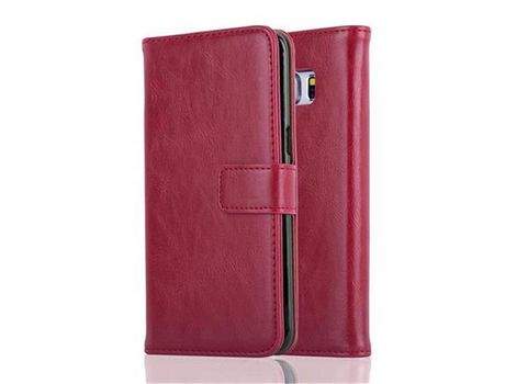 Carcasa para Samsung Galaxy S6 EDGE Rojo
