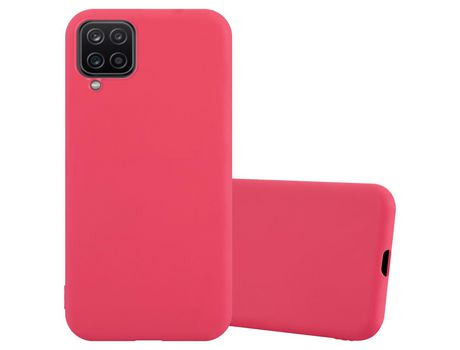 Carcasa para Samsung Galaxy A12 / M12 Rojo