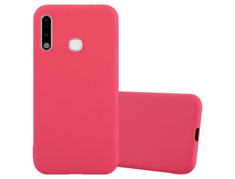 Carcasa para Samsung Galaxy A70e Rojo