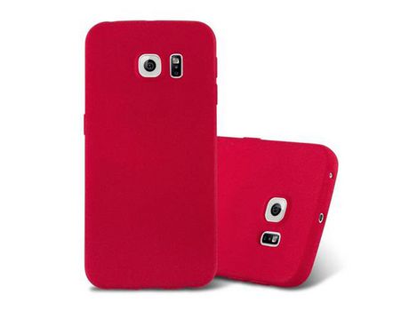 Carcasa para Samsung Galaxy S6 EDGE Rojo