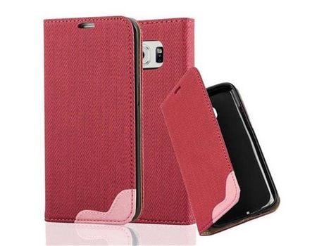 Carcasa para Samsung Galaxy S6 EDGE Rojo