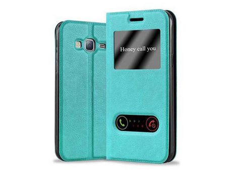 Carcasa para Samsung Galaxy J3 2016 Turquesa