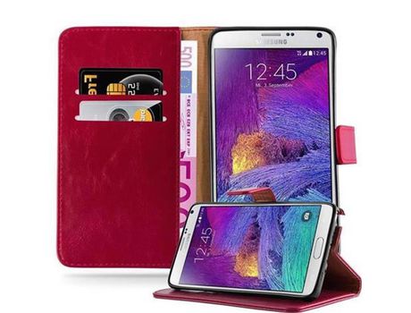 Carcasa para Samsung Galaxy NOTE 4 Rojo