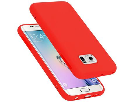 Carcasa para Samsung Galaxy S6 EDGE Rojo