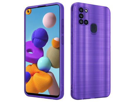 Carcasa para Samsung Galaxy A21s Morado