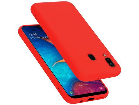 Carcasa para Samsung Galaxy A20 / A30 / M10s Rojo