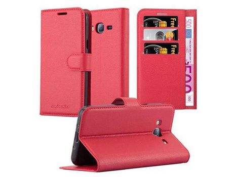 Carcasa para Samsung Galaxy J3 2016 Rojo