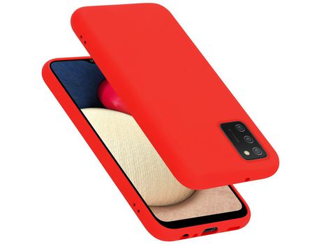 Carcasa para Samsung Galaxy A02s Rojo