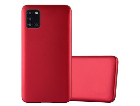 Carcasa para Samsung Galaxy A31 Rojo
