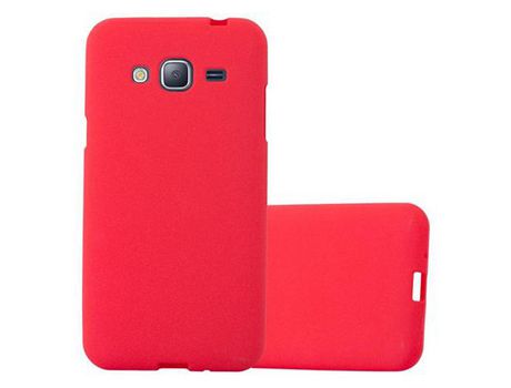 Carcasa para Samsung Galaxy J3 2016 Rojo
