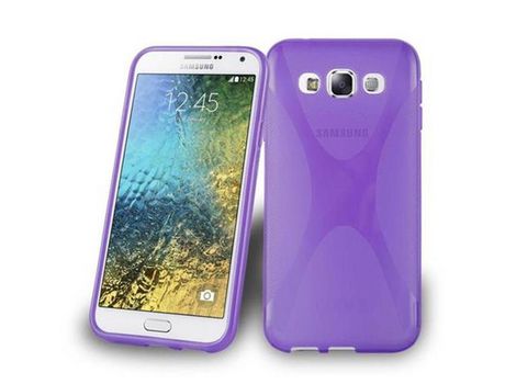 Carcasa para Samsung Galaxy E5 Morado