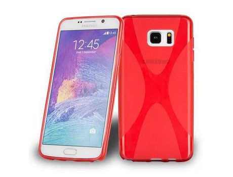 Carcasa para Samsung Galaxy NOTE 5 Rojo