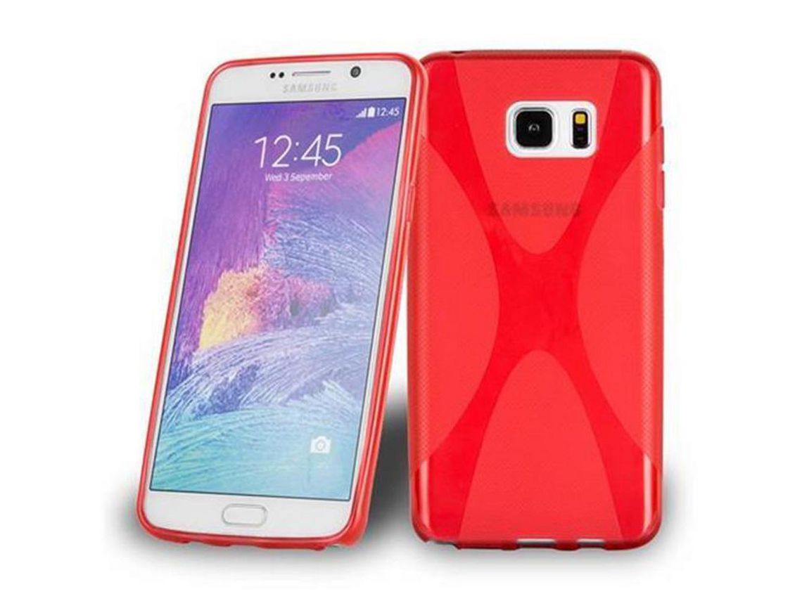 Carcasa para Samsung Galaxy NOTE 5 Rojo
