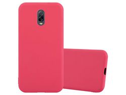 Carcasa para Samsung Galaxy J7 PLUS / C8 Rojo