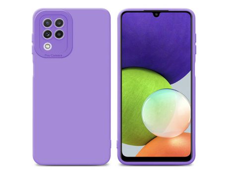 Carcasa para Samsung Galaxy A22 4G Morado