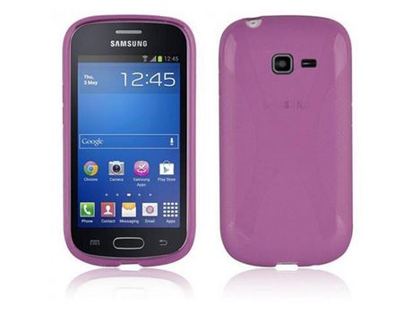 Carcasa para Samsung Galaxy TREND LITE Morado