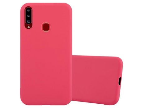 Carcasa para Samsung Galaxy A20s Rojo