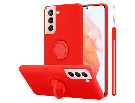 Carcasa para Samsung Galaxy S21 5G Rojo