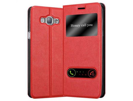 Carcasa para Samsung Galaxy A8 2015 Rojo