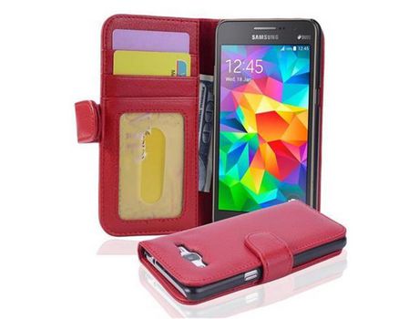 Carcasa para Samsung Galaxy GRAND PRIME Rojo