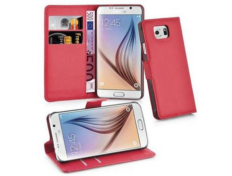Carcasa para Samsung Galaxy S6 Rojo