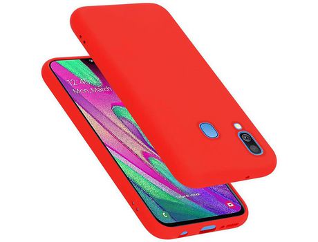 Carcasa para Samsung Galaxy A40 Rojo