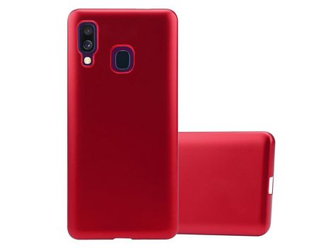 Carcasa para Samsung Galaxy A40 Rojo