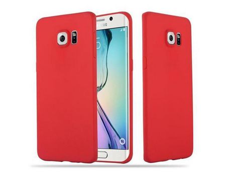 Carcasa para Samsung Galaxy S6 EDGE Rojo