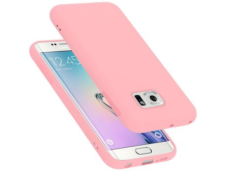 Carcasa para Samsung Galaxy S6 EDGE Rosa