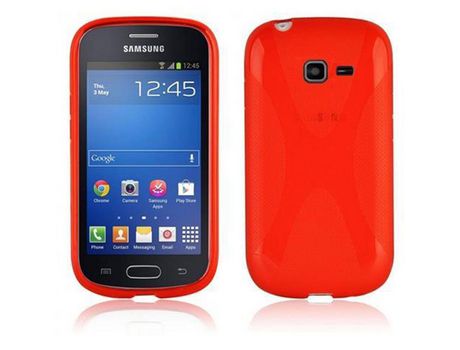 Carcasa para Samsung Galaxy TREND LITE Rojo