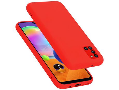Carcasa para Samsung Galaxy A31 Rojo
