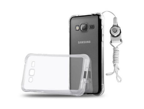 Carcasa para Samsung Galaxy J1 2016 Transparente